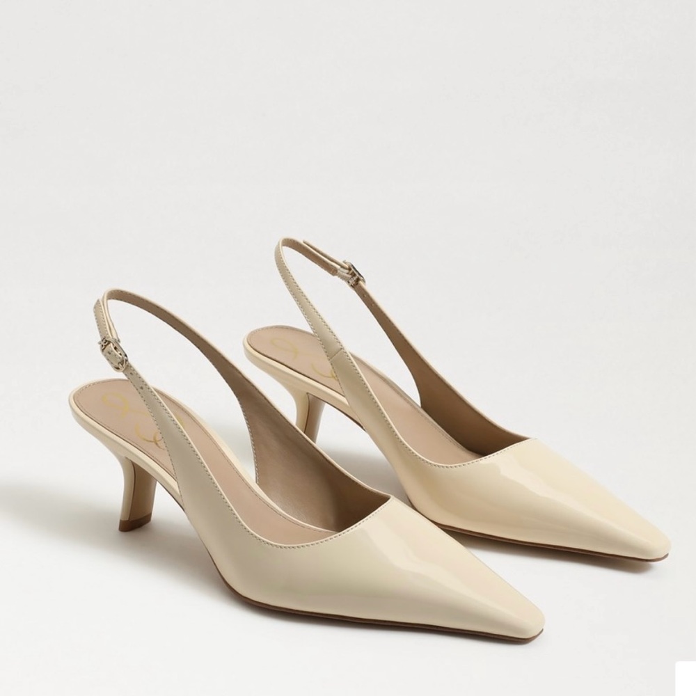 Sam Edelman Bianca Slingback in Ivory